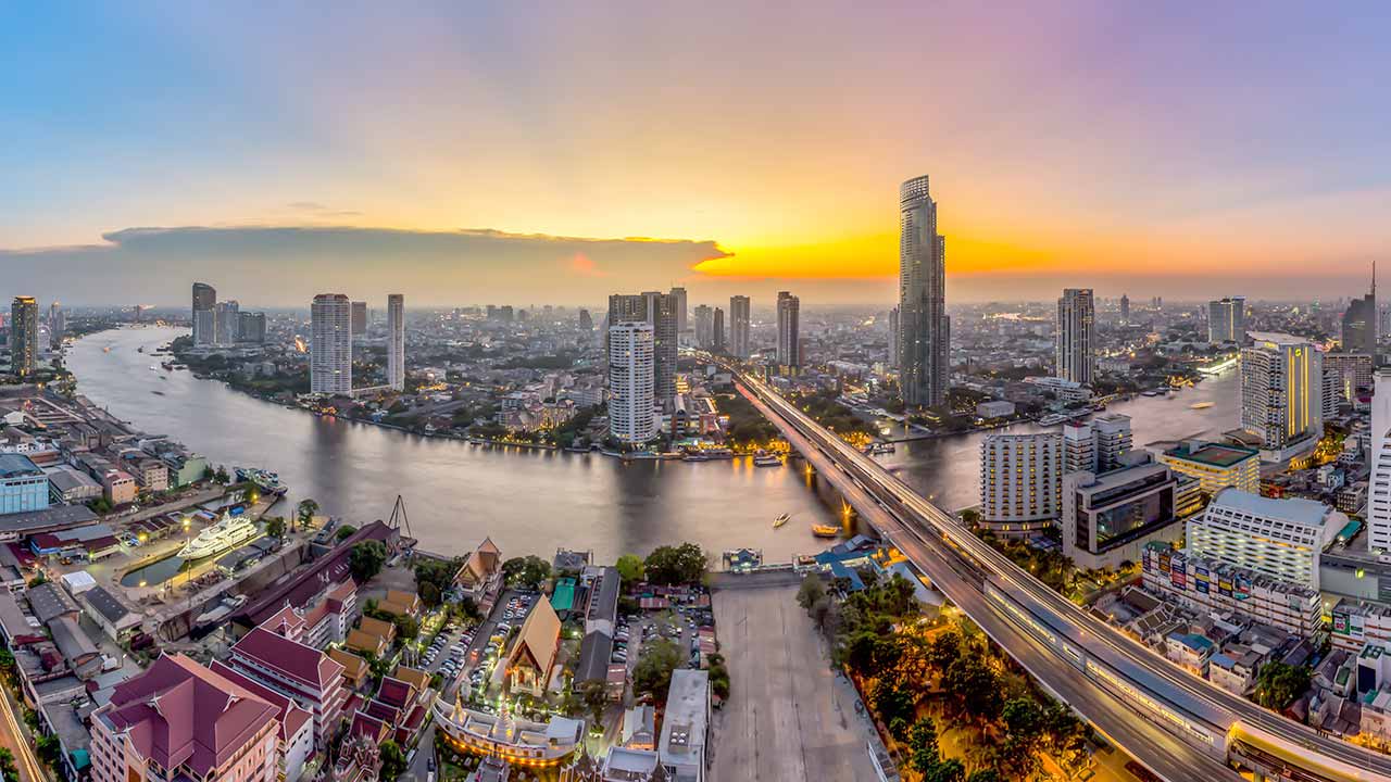 Thai capital Bangkok is known for vibrant street life and the boat-filled Chao Phraya River.